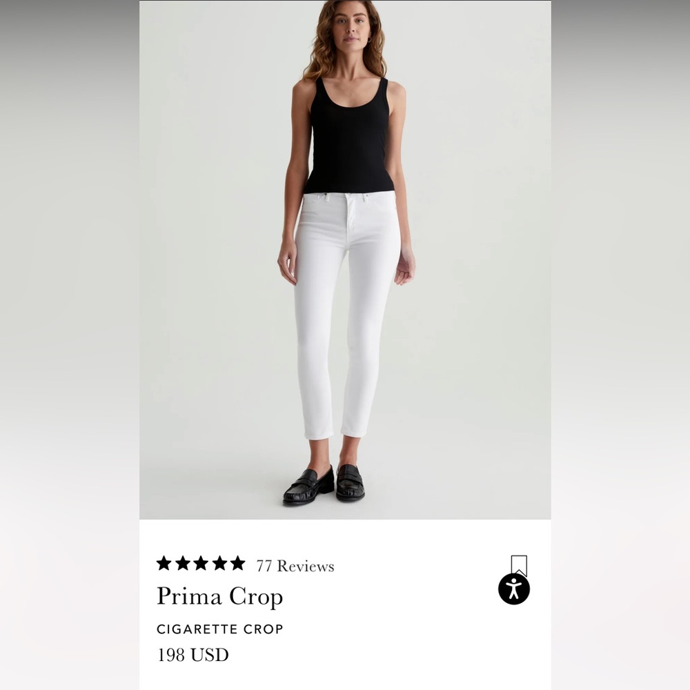 AG Prima Crop Jeans